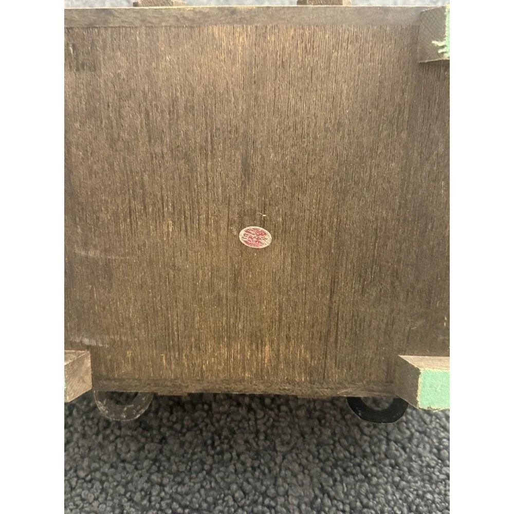 Vintage Japanese Liquor Chest Trunk With 2 Decanter and 4 Shot Glasses